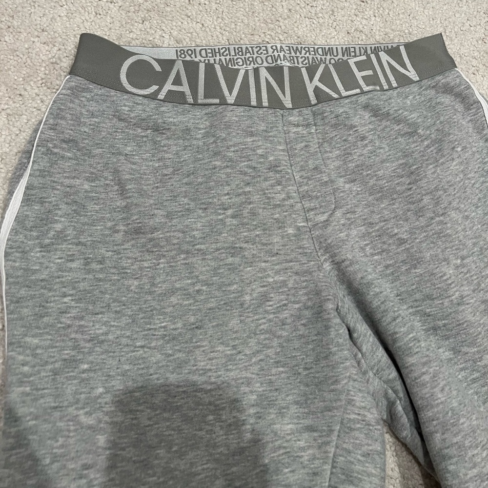 Calvin klein grey sweatpants